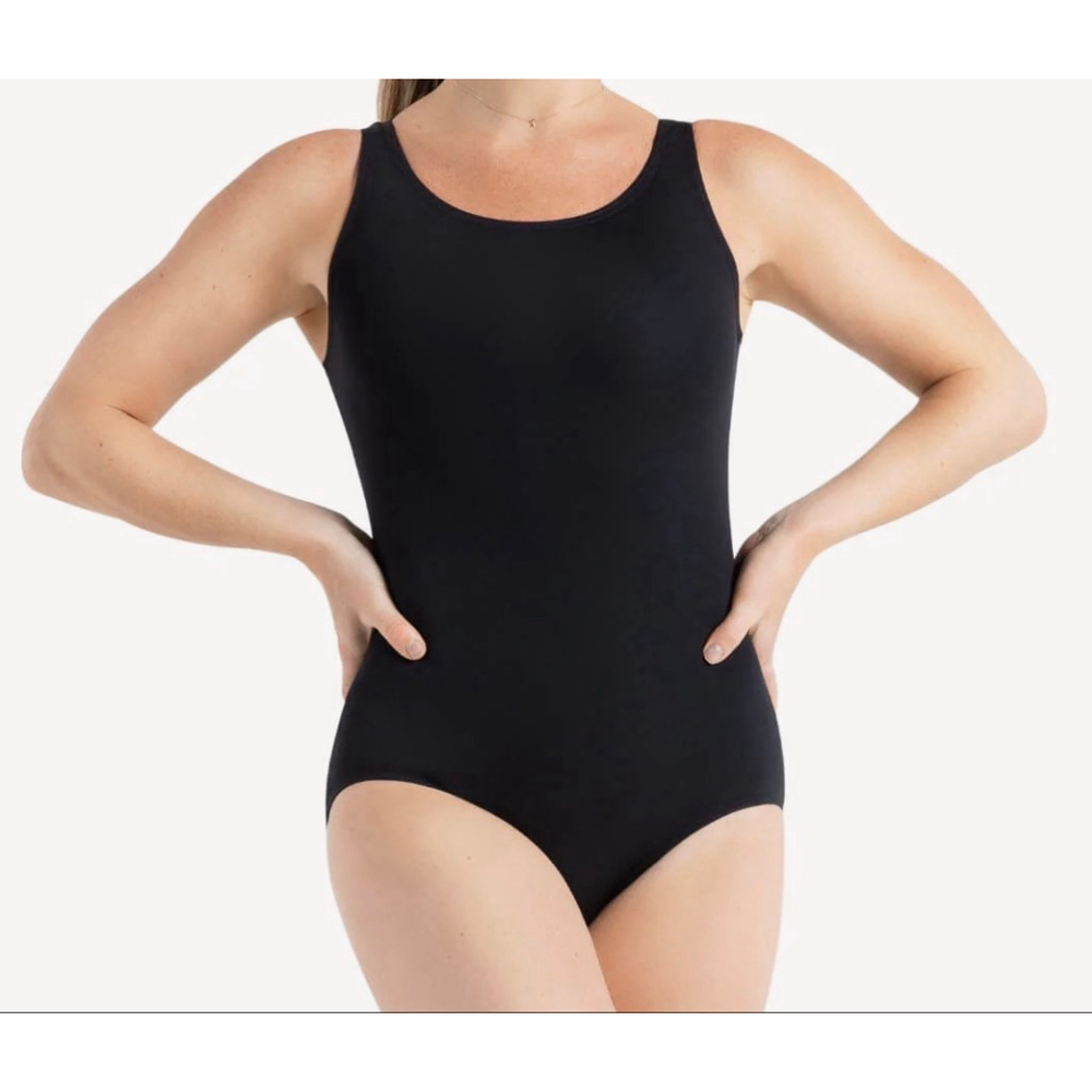 Women's Capezio Black Tank Leotard XS